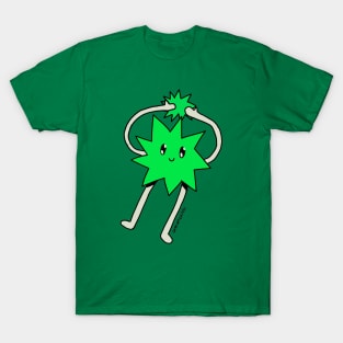 Silly Little Guy | Green Sticker Version T-Shirt